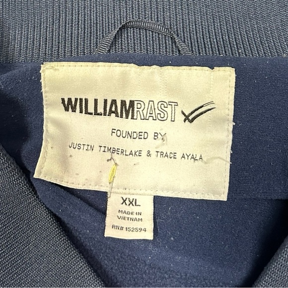 William Rast Varsity Bomber Jacket Size 2XL - Picture 7 of 8